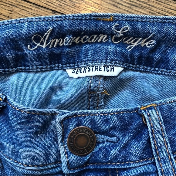 American Eagle Superstretch Light Wash Jegging | 6​​ - Picture 5 of 12